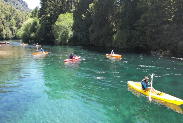 Kayak En Río Liucura.